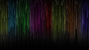 multicolored abstract paintign HD wallpaper