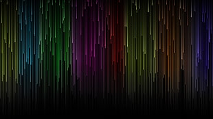 multicolored abstract paintign