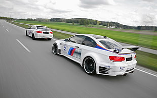 white sports car, G-Power, BMW M3 GT2-S, BMW M3 , BMW HD wallpaper