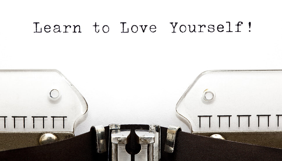 Learn to love yourself HD wallpaper