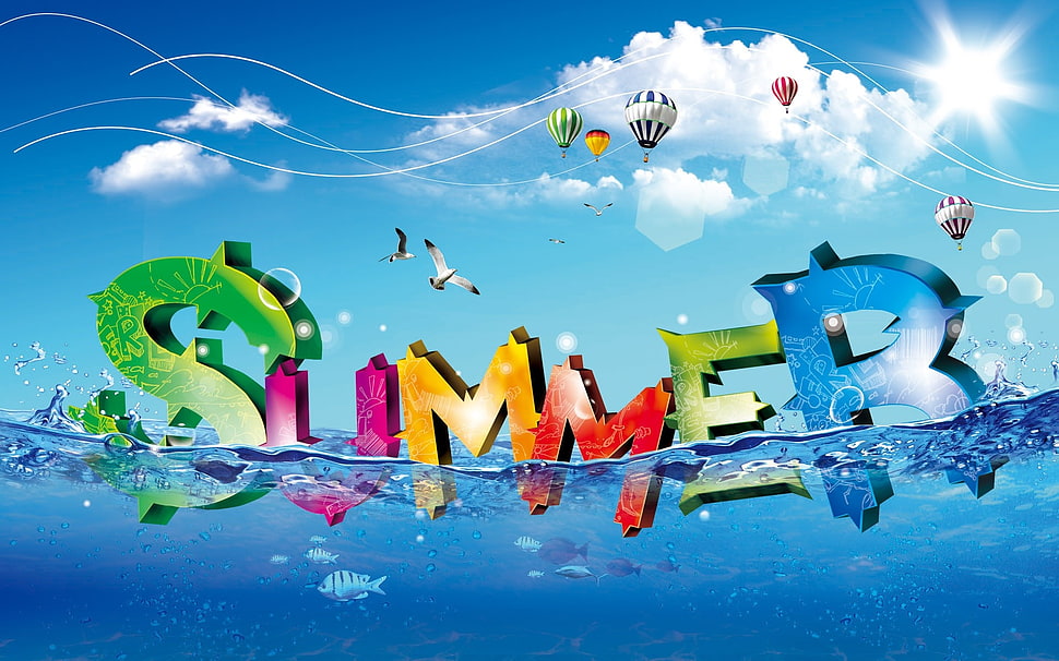 Summer Letter HD wallpaper
