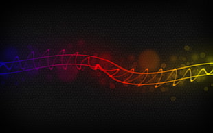 yellow and red graphics