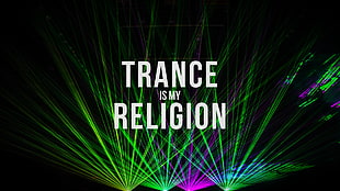 Trance is my Religion, music, trance, rave, religion HD wallpaper