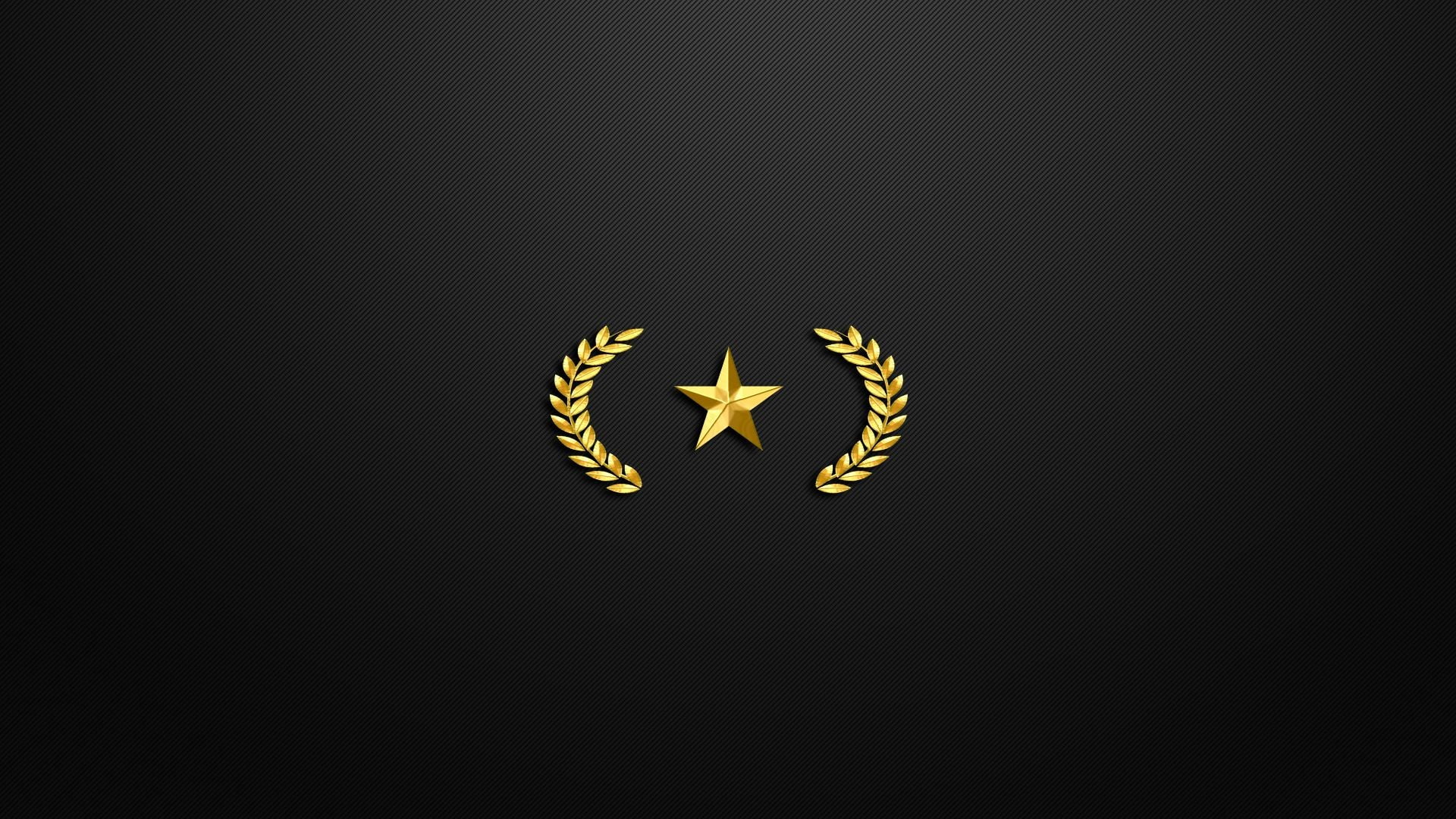 gold-colored star emblem, Counter-Strike: Global Offensive