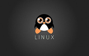 Linux logo, Linux, Tux, Penguin HD wallpaper