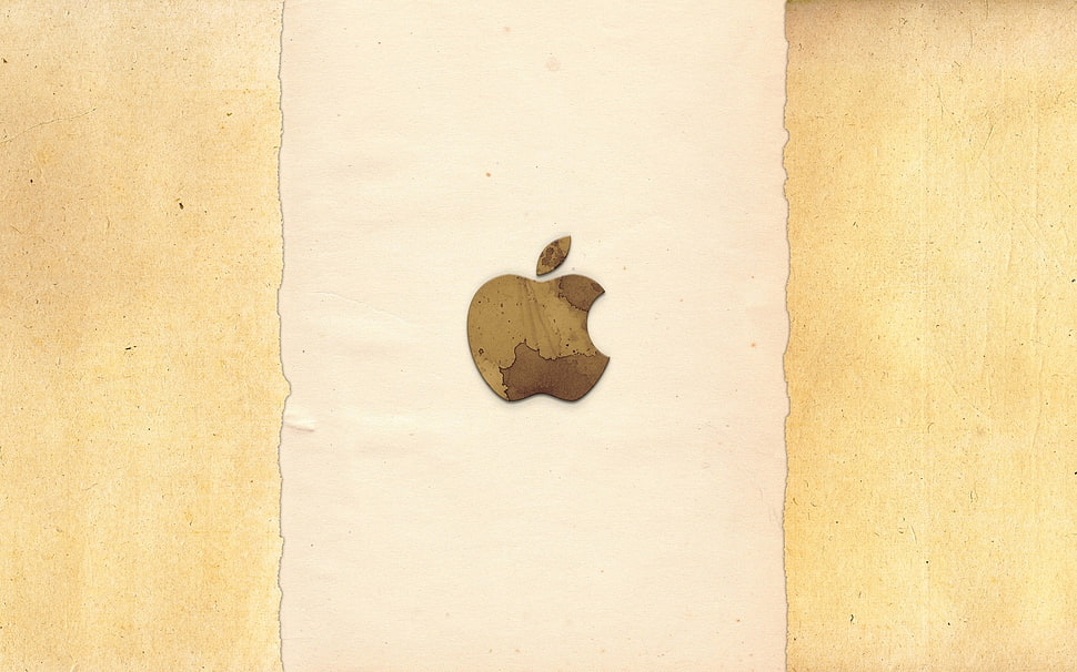 Apple logo photo HD wallpaper