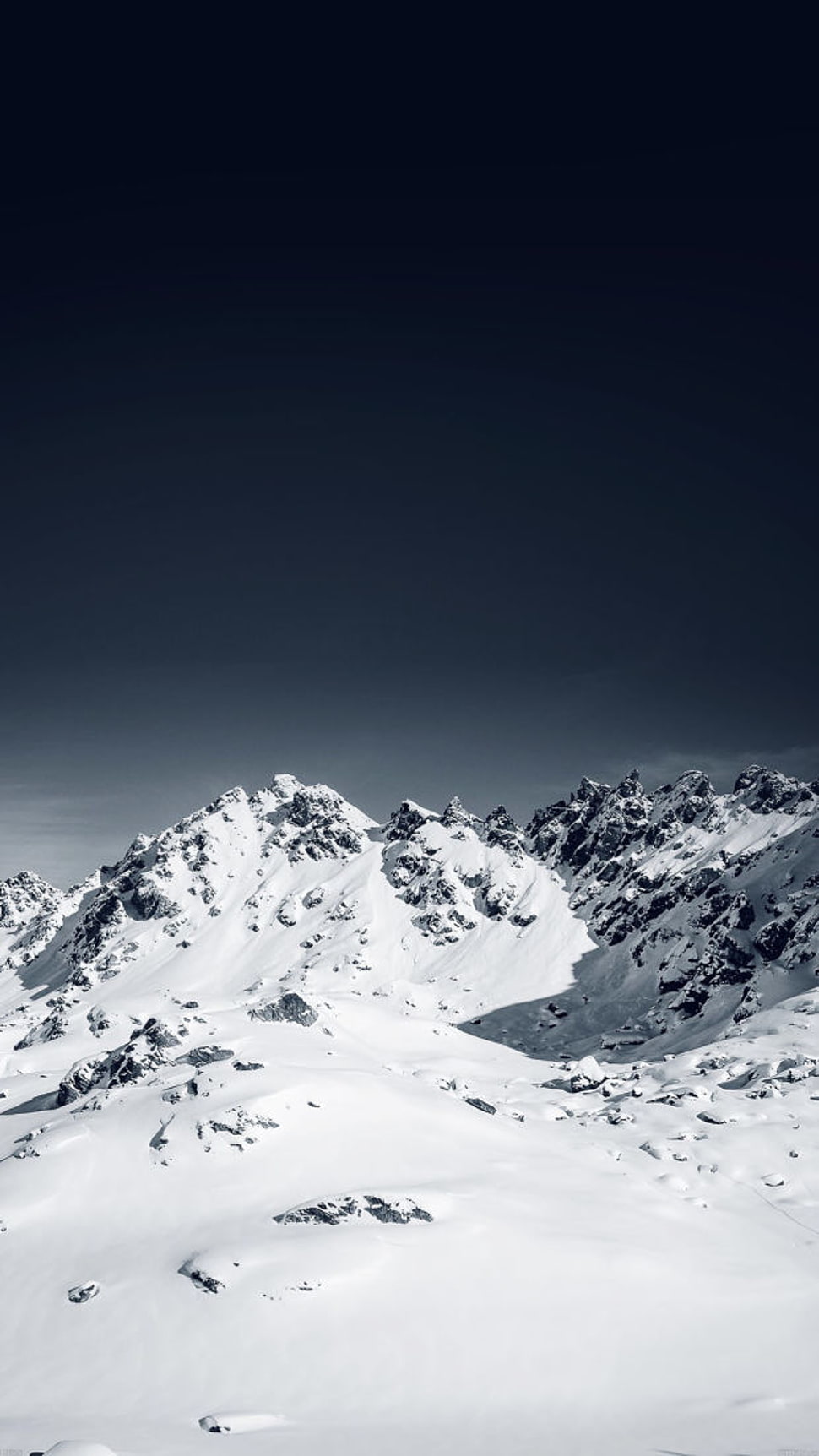 Snow mountain during daytime HD wallpaper