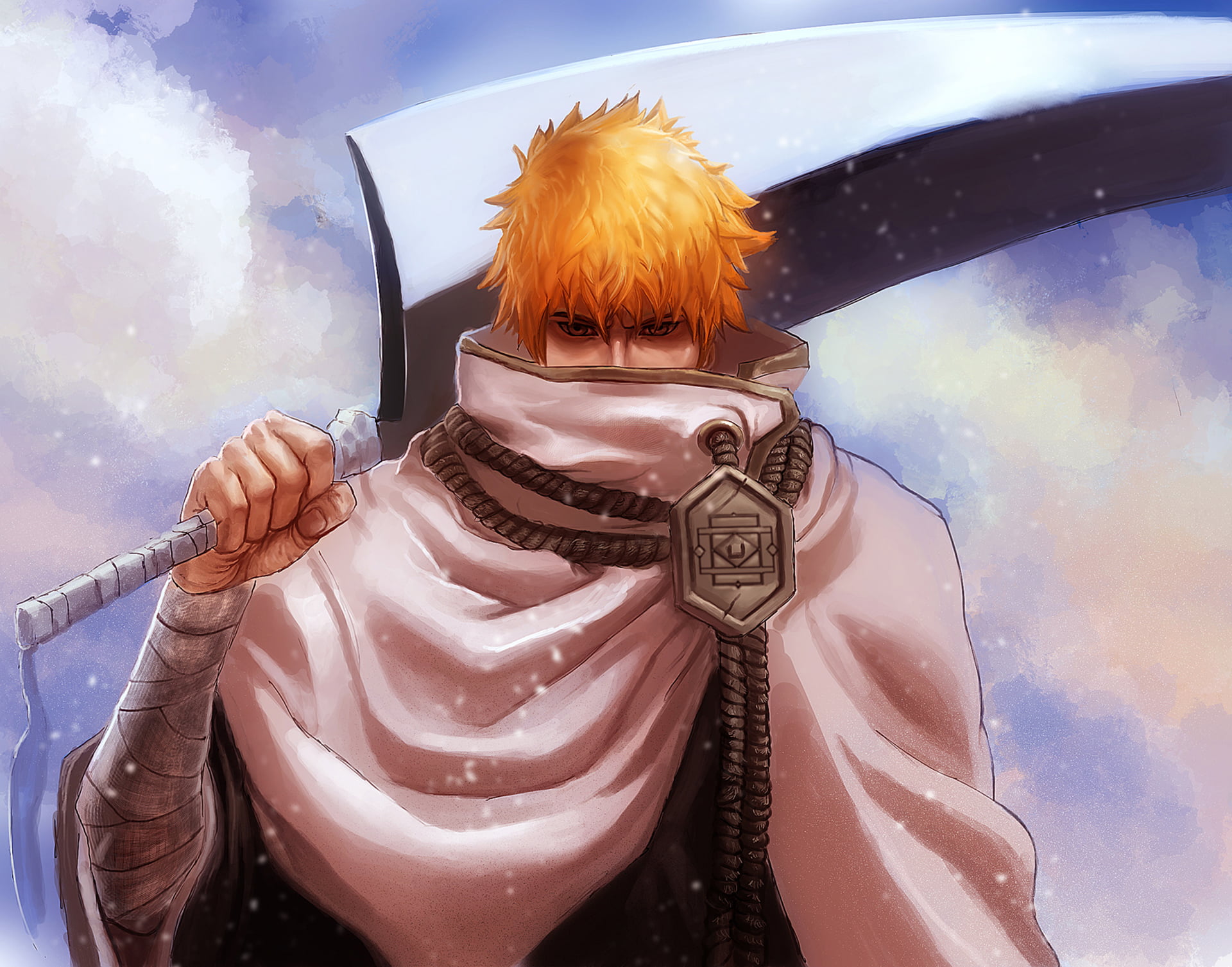 Kurosaki Ichigo from Bleach digital wallpaper