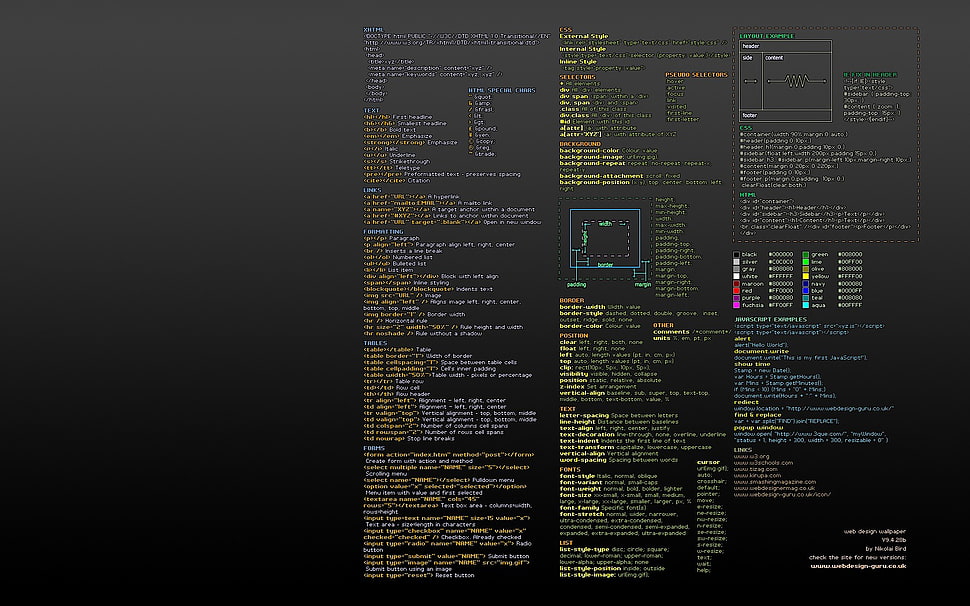 black text overlay HD wallpaper