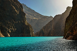 water body, Attabad Lake, Karakoram Mountains, Pakistan, lake