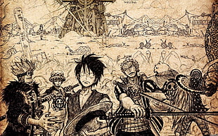 One Piece illustration