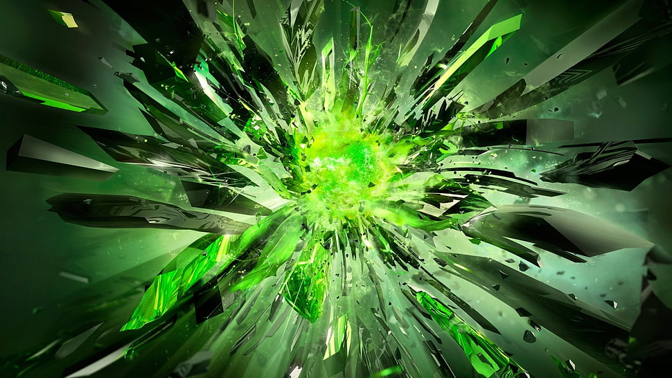 green wallpaper HD wallpaper