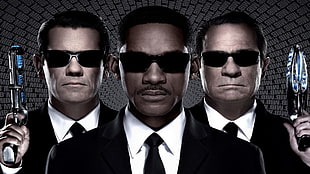 Men in Black 3 cover, Men In Black 3, Will Smith, Josh Brolin, suits