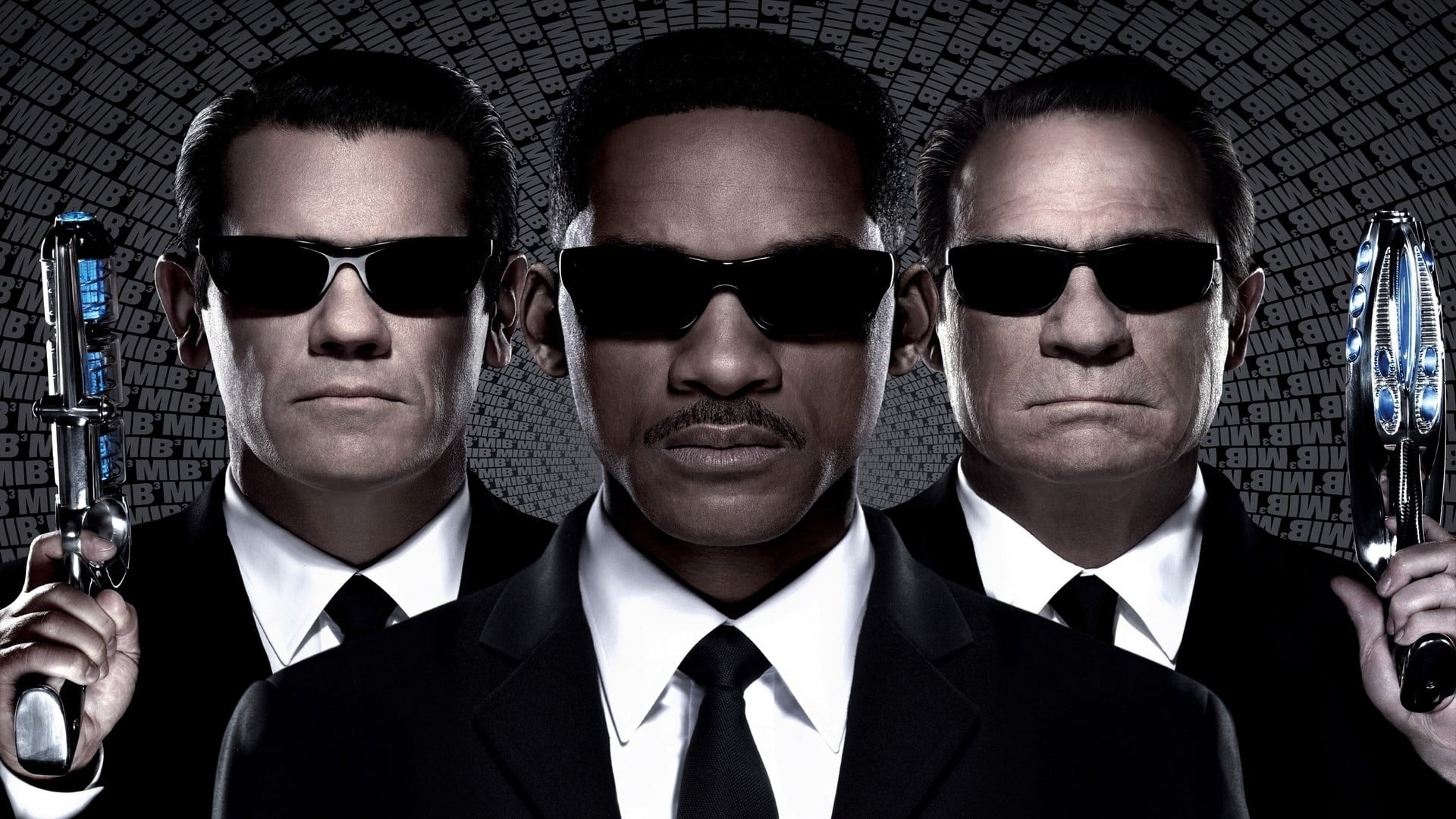 Men in Black 3 cover, Men In Black 3, Will Smith, Josh Brolin, suits