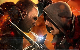 two men at battle wallpaper, video games, Prototype 2