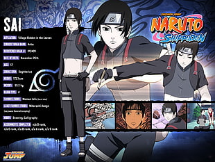 Naruto Sai advertisement HD wallpaper