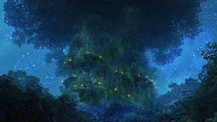 low angle view of big tree, Xenoblade Chronicles HD wallpaper
