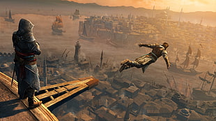 Assassin's Creed digital wallpaper, video games, Assassin's Creed, Ezio Auditore da Firenze, Assassin's Creed: Revelations HD wallpaper