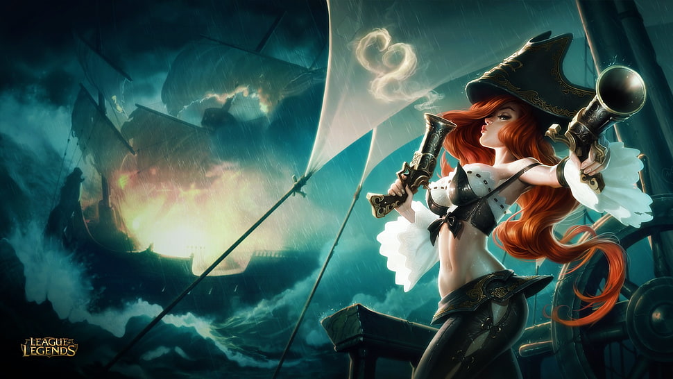 League of Legends Misfortune wallpaper, League of Legends HD wallpaper