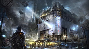 online game application, Tom Clancy's The Division, apocalyptic, computer game, concept art
