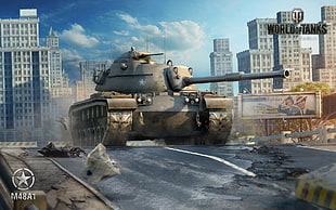 battle tank game wallpaper HD wallpaper