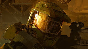 Halo character digital wallpaper, Halo, Master Chief, Halo 2, Xbox One HD wallpaper