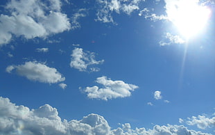 photo of sky with cumulus clouds during daytime