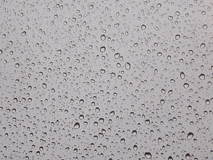 raindrops illustration, rain, water drops, window HD wallpaper
