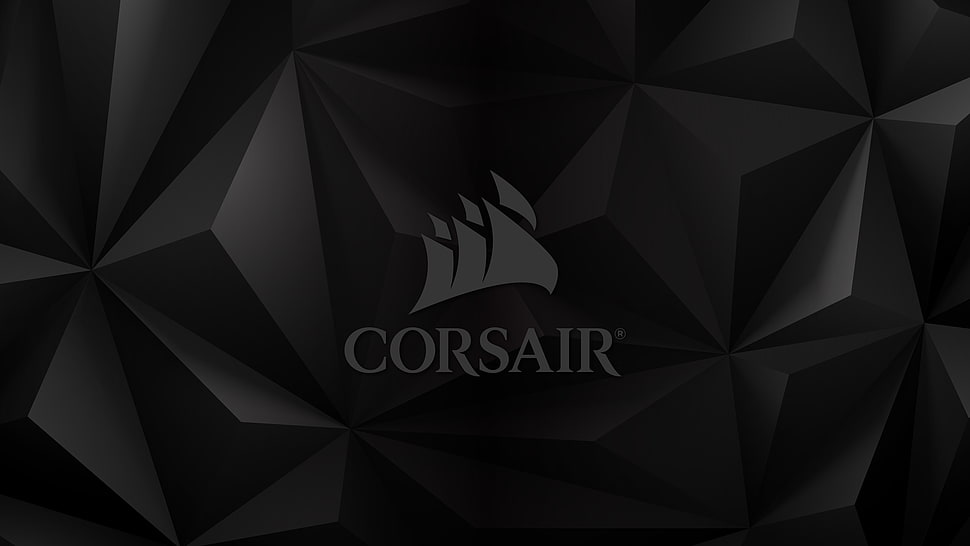 Corsair logo, Corsair, PC gaming, hardware, technology HD wallpaper