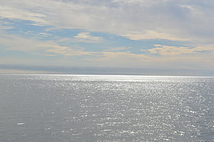 sea, water, coast, Canada, clouds HD wallpaper