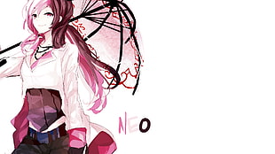 pink-haired female anime character, RWBY, Neopolitan