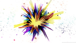 assorted-color wallpaper, abstract, colorful