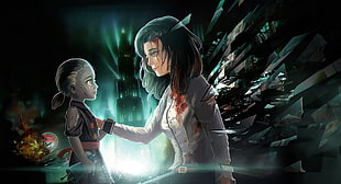 female anime character wallpaper, BioShock, BioShock Infinite, video games