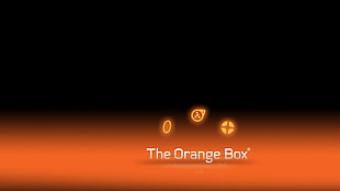 the Orange Box interface HD wallpaper
