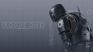 Star Wars Rogue One K2S0 digital wallpaper, Rogue One: A Star Wars Story, Star Wars