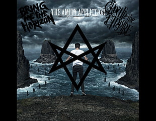 The Amity Afelictio! poster, Bring Me the Horizon, The Amity Affliction, Crown the empire