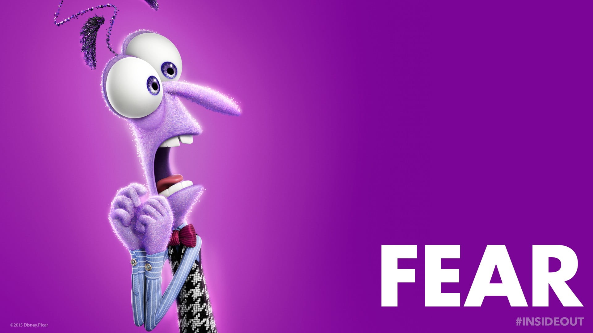 Inside Out Fear illustration, Inside Out HD wallpaper | Wallpaper Flare