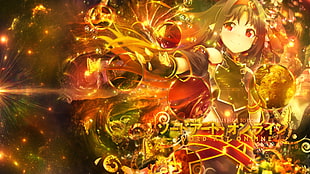 Sword Art Online, Konno Yuuki, Sword Art Online, pointed ears HD wallpaper