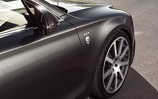 gray 5-spoke car wheel with tire, car, Audi s8, Audi HD wallpaper