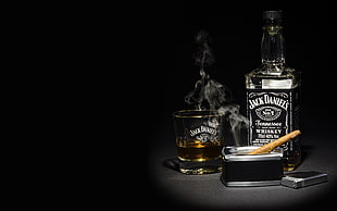 Jack Daniel's tenessee bottle, drink, Jack Daniel's, whiskey