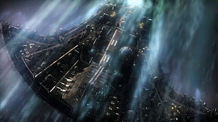 spacecraft digital wallpaper, Stargate, SG-U, FTL, Faster Than Light