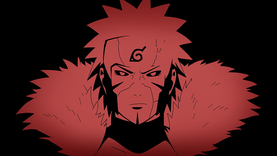 Naruto Hokage illustration HD wallpaper