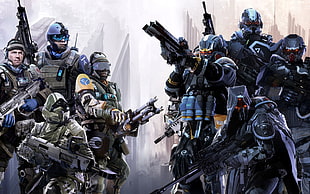 game digital wallpaper, Killzone: Shadow Fall, video games, Killzone