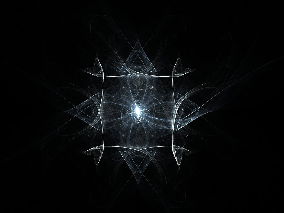 white LED light HD wallpaper
