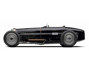 black vehicle, vehicle, car, Bugatti, Bugatti 59