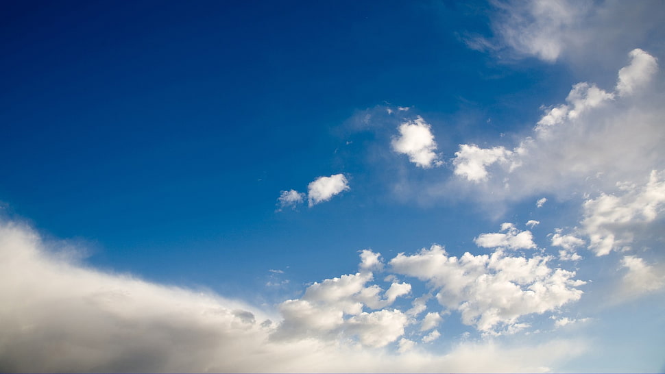 white clouds, nature HD wallpaper