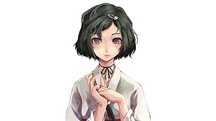 black haired female anime character, Steins;Gate, Urushibara Ruka, anime boys HD wallpaper
