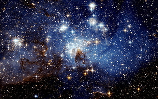 constellation of stars, space