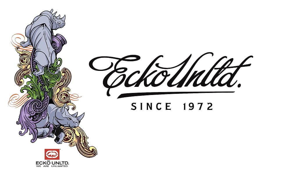 Ecko Unltd. logo illustration, ecko HD wallpaper