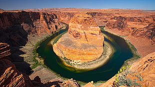 HorseShoe Bend, Arizona, nature, landscape, river, canyon HD wallpaper